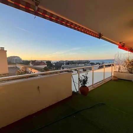 Magnifique 2P Vue Mer Terrasse Parking Juan-les-Pins Exterior photo